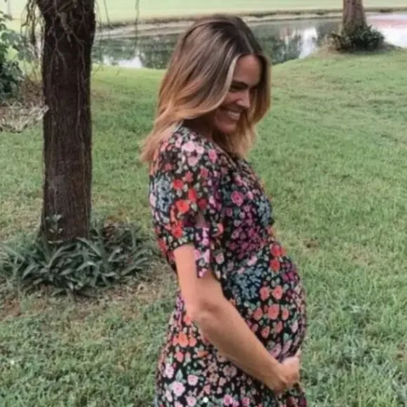 NWT Yumi Kim Kingston Garden Bella Dress sz XXS Black Floral *bump friendly* - Picture 4 of 14